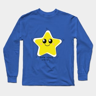 Some stars are shy Long Sleeve T-Shirt